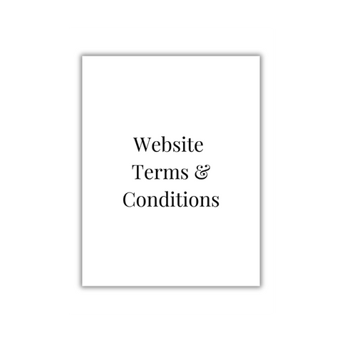 Terms & Conditions