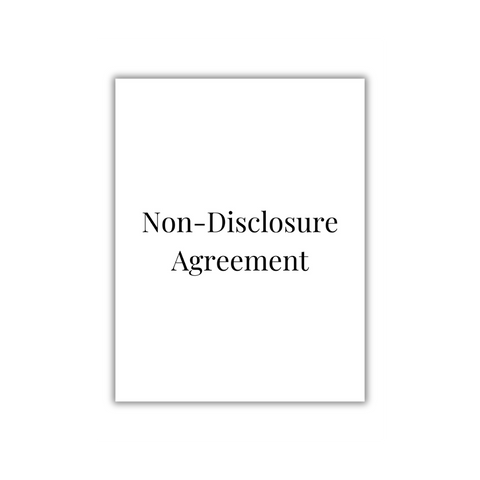 Non-Disclosure Agreement